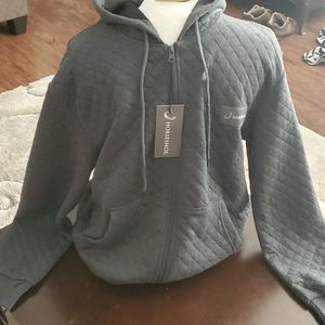 Horseshoe zip up Hoodie Size L